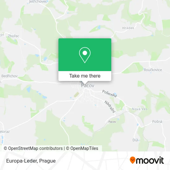 Карта Europa-Leder