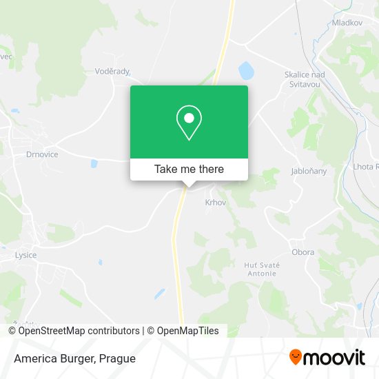 Карта America Burger