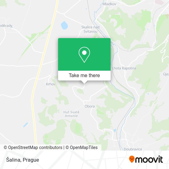 Карта Šalina