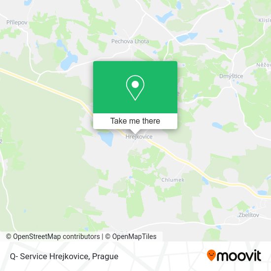 Карта Q- Service Hrejkovice