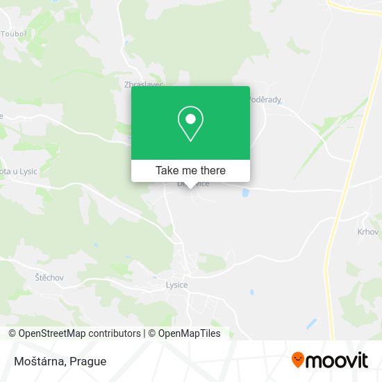 Карта Moštárna