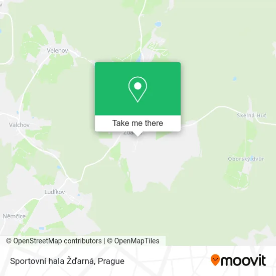 Карта Sportovní hala Žďarná