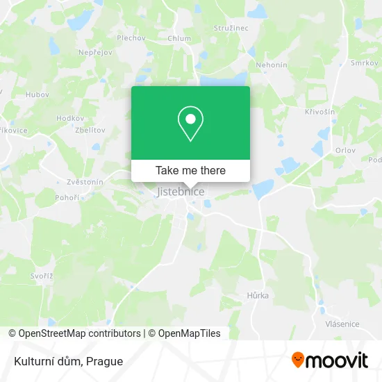 Карта Kulturní dům