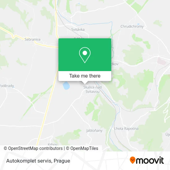 Карта Autokomplet servis