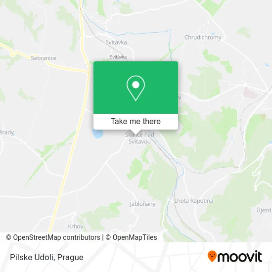 Карта Pilske Udoli