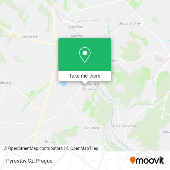 Карта Pyrostav.Cz