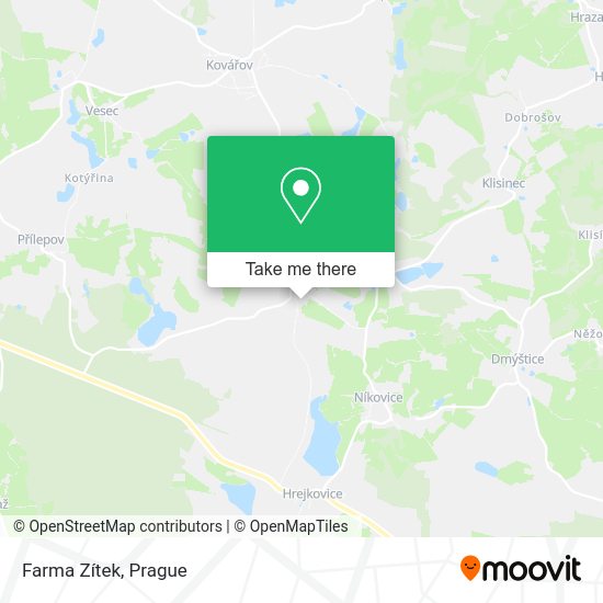 Карта Farma Zítek