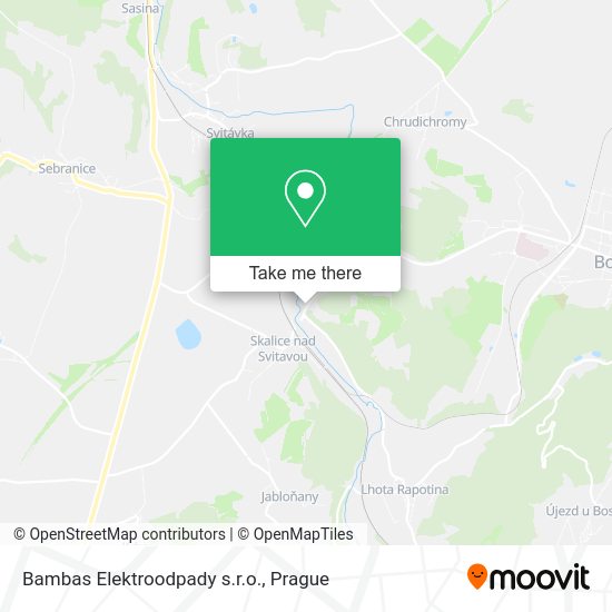 Карта Bambas Elektroodpady s.r.o.
