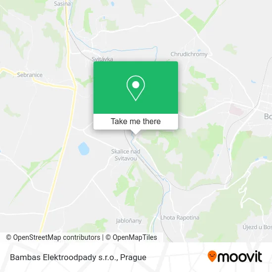 Карта Bambas Elektroodpady s.r.o.