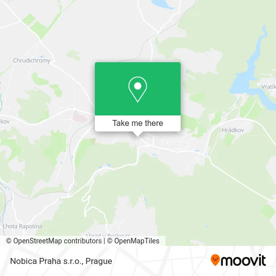 Карта Nobica Praha s.r.o.