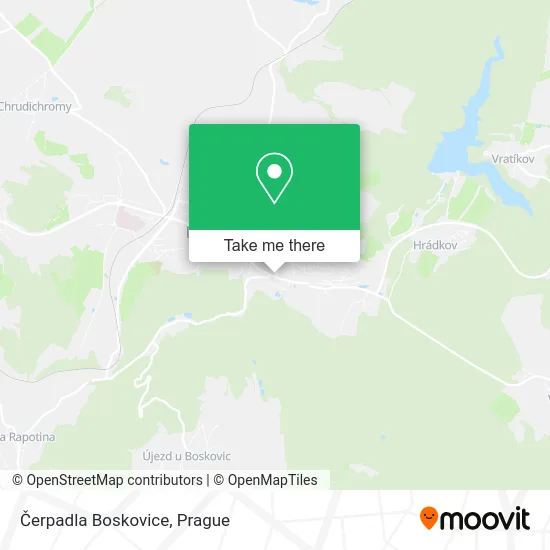 Карта Čerpadla Boskovice