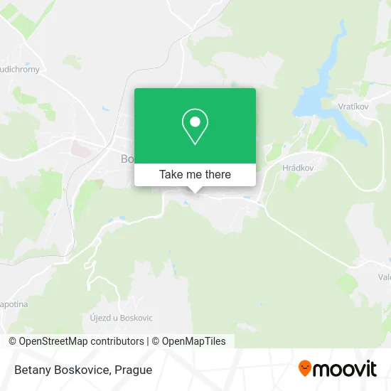 Карта Betany Boskovice