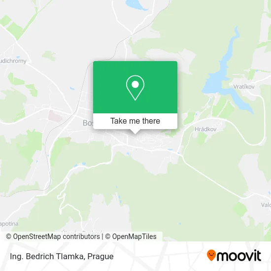 Карта Ing. Bedrich Tlamka
