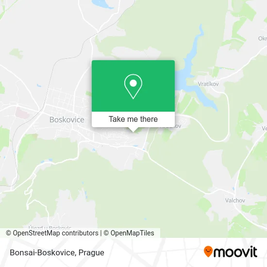 Карта Bonsai-Boskovice