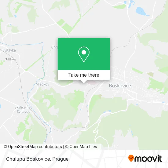 Карта Chalupa Boskovice