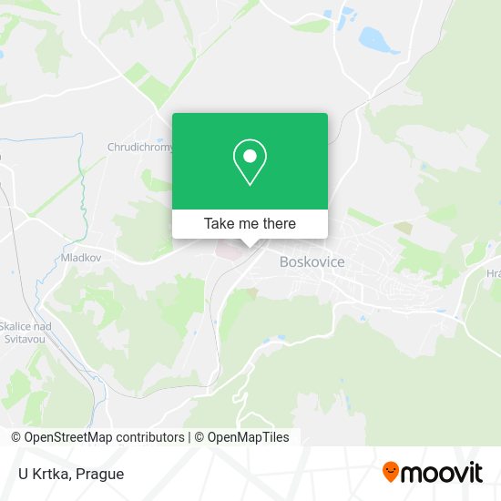 Карта U Krtka