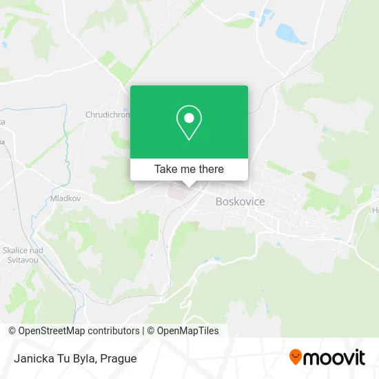 Карта Janicka Tu Byla