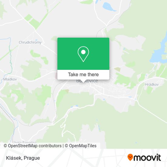 Карта Klásek