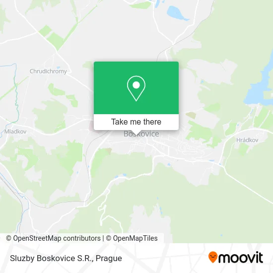 Карта Sluzby Boskovice S.R.