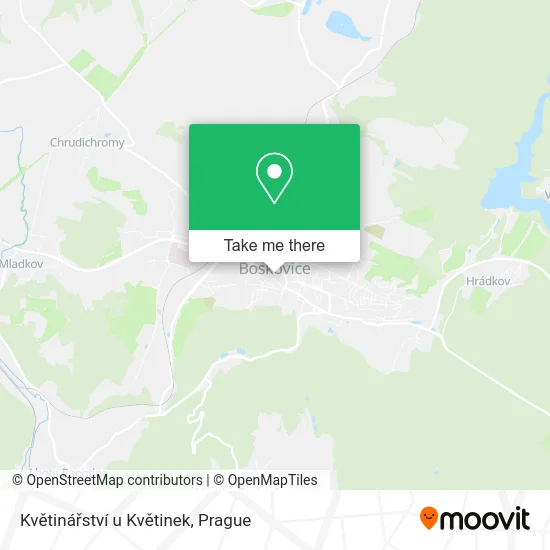 Květinářství u Květinek map