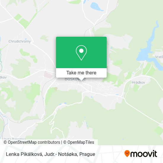 Карта Lenka Pikálková, Judr.- Notáøka