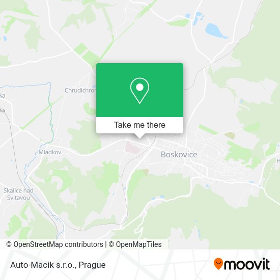 Карта Auto-Macik s.r.o.