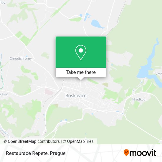 Карта Restaurace Repete