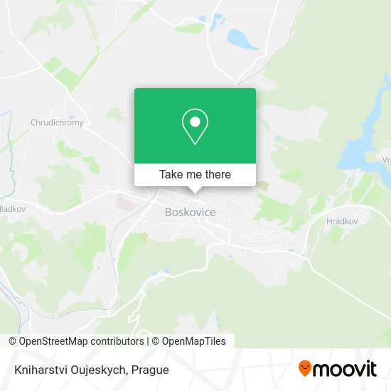 Карта Kniharstvi Oujeskych