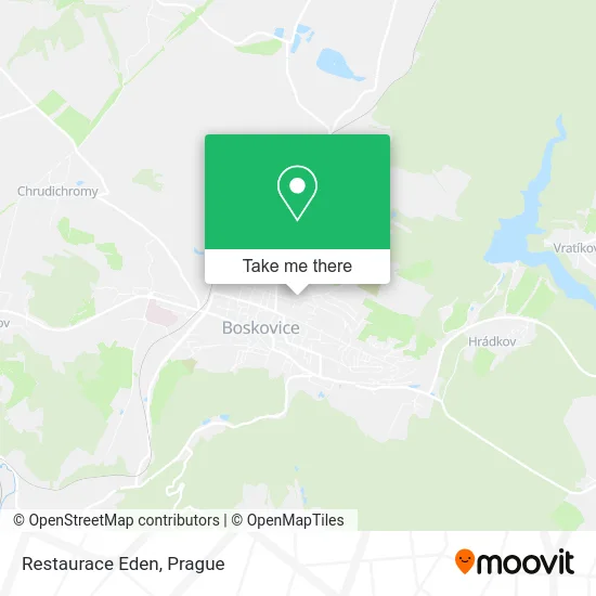 Карта Restaurace Eden