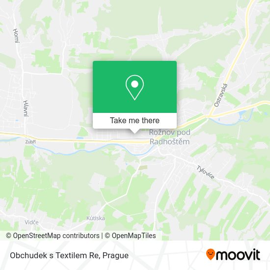 Карта Obchudek s Textilem Re