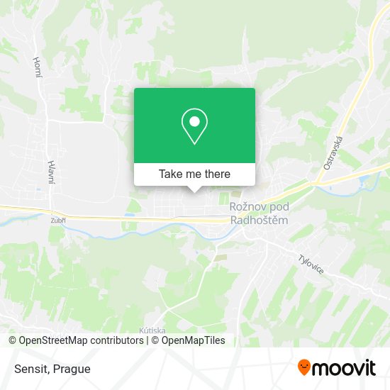 Карта Sensit