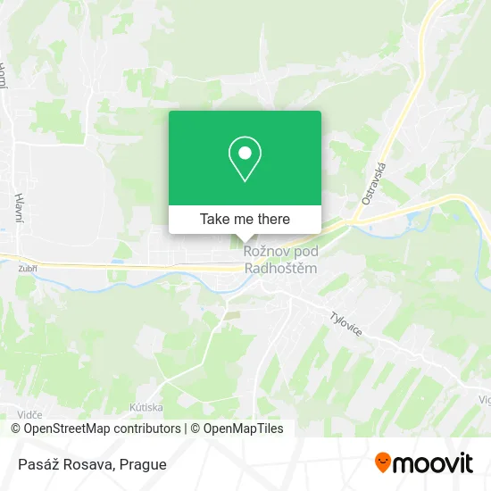 Карта Pasáž Rosava