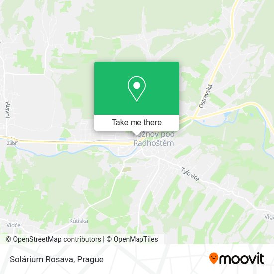 Карта Solárium Rosava