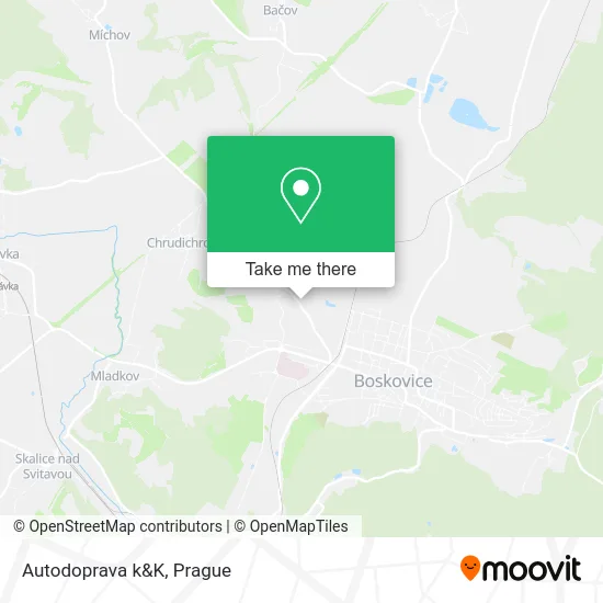 Карта Autodoprava k&K