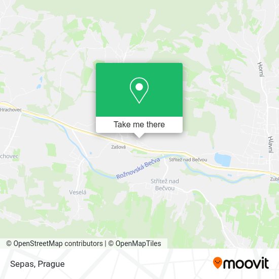 Карта Sepas