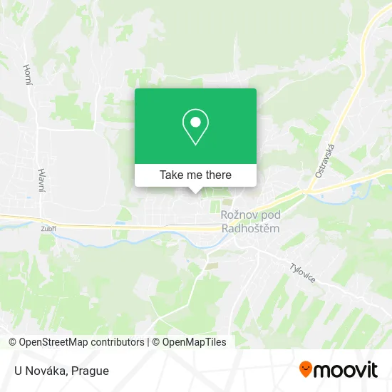 Карта U Nováka