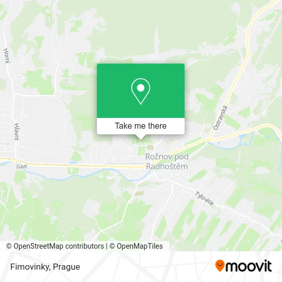 Карта Fimovinky