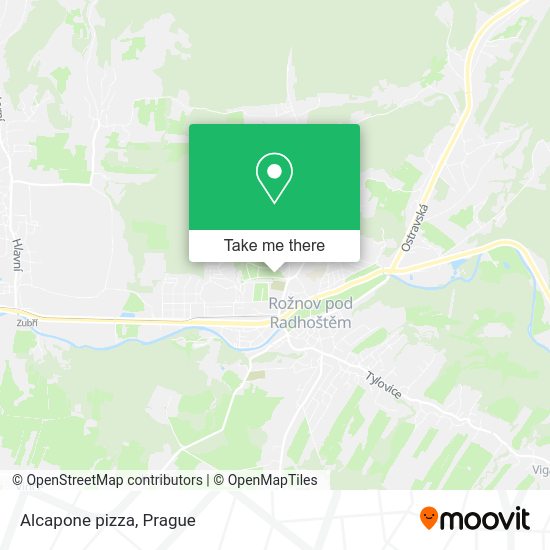 Карта Alcapone pizza