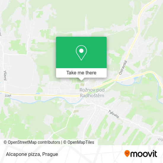 Карта Alcapone pizza