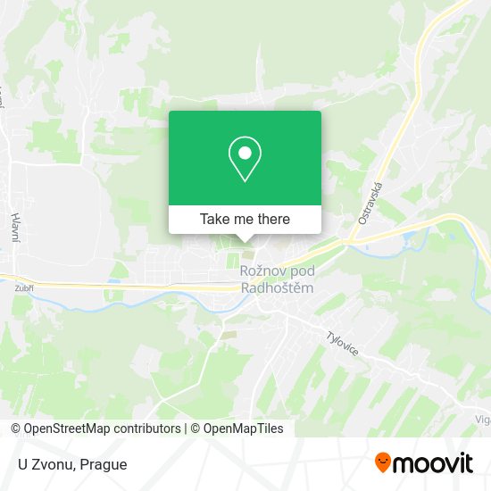 Карта U Zvonu