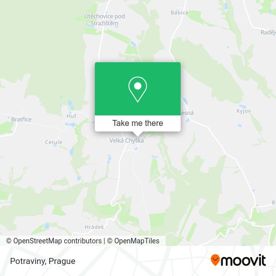 Карта Potraviny