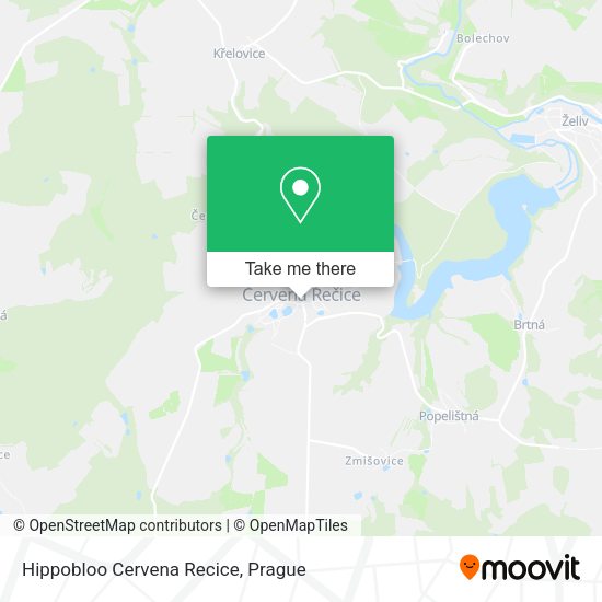 Карта Hippobloo Cervena Recice