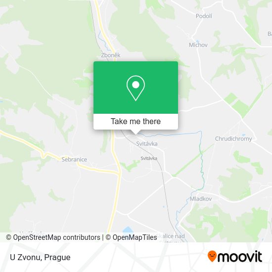 Карта U Zvonu