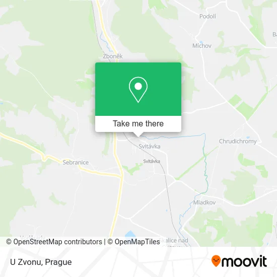 Карта U Zvonu