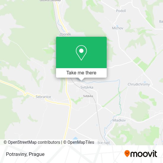Карта Potraviny