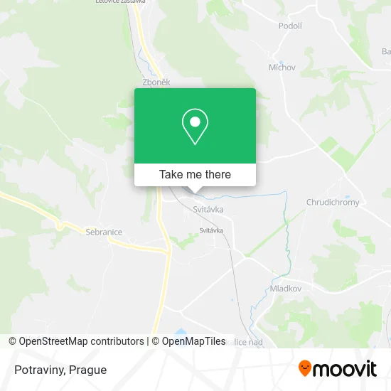 Карта Potraviny