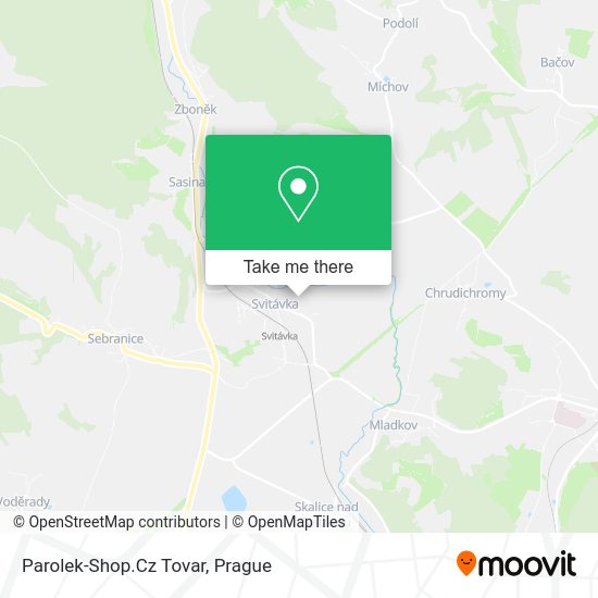 Карта Parolek-Shop.Cz Tovar
