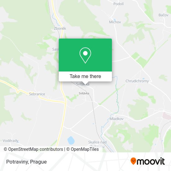Карта Potraviny