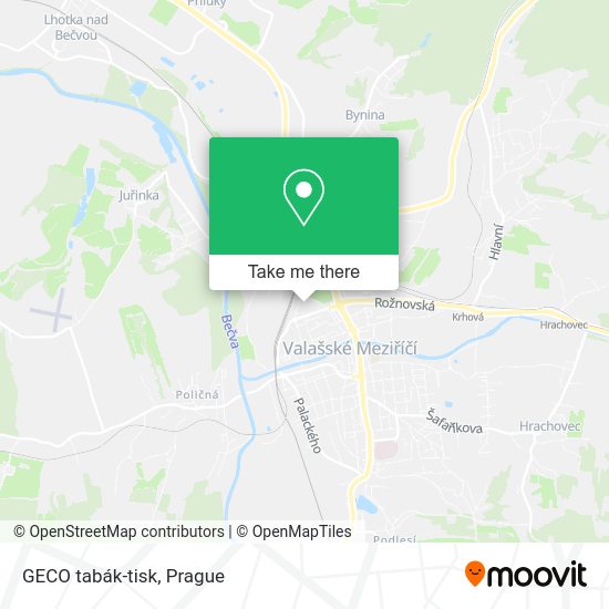 Карта GECO tabák-tisk