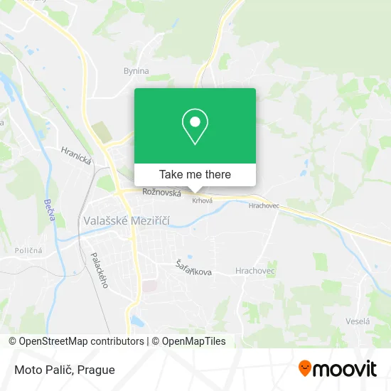 Карта Moto Palič